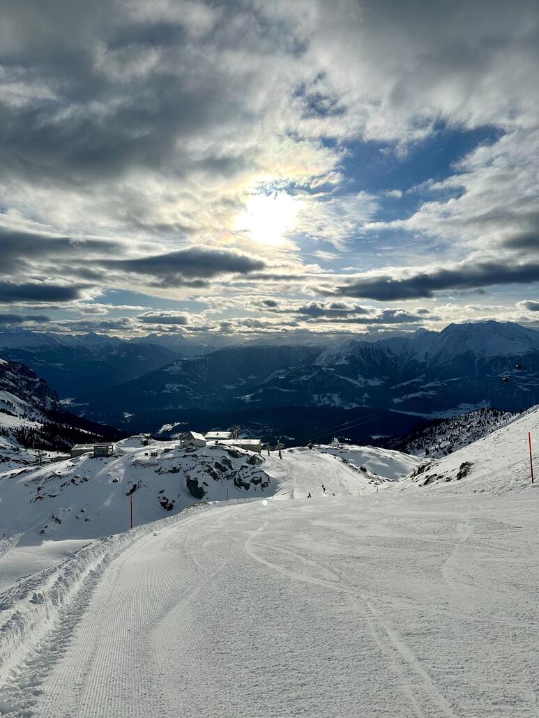 Grauberg Piste super zum fahren.