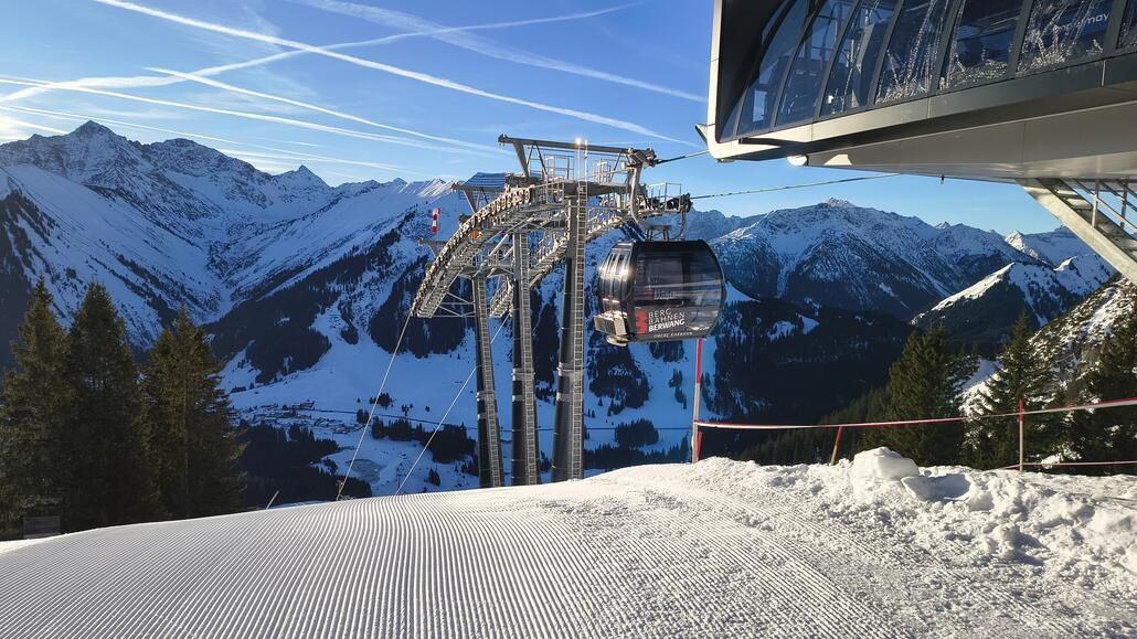 Einfahrt Bergstation