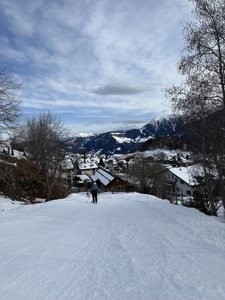 Zufahrt zum Faleralift.
