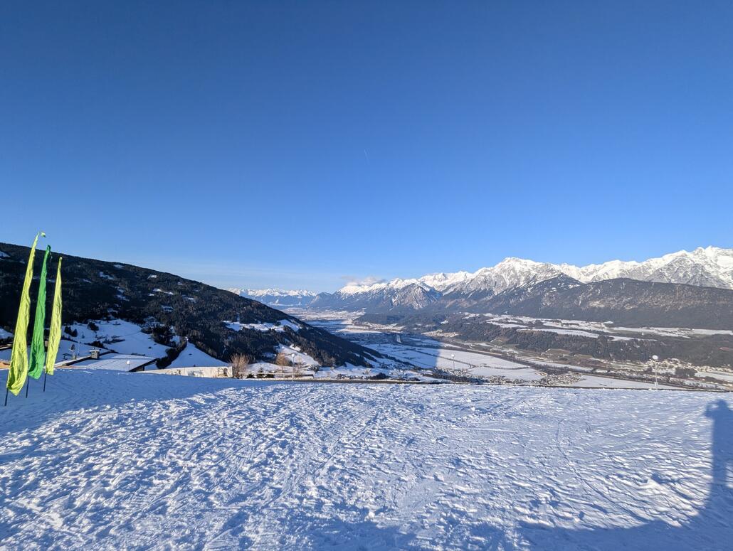 Wehmütiger Blick gen alte Heimat Innsbruck