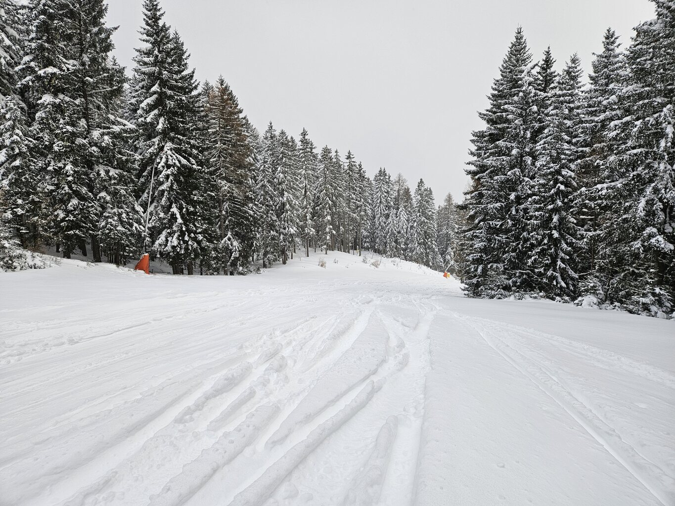 Also die 6 und ganz vorsichtig hinab.