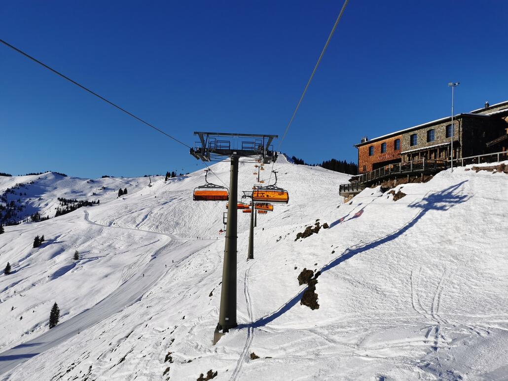 1. Start heute mal in Leogang.