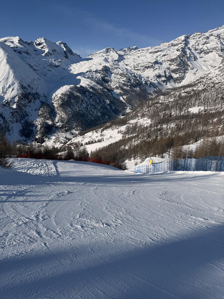 Rückfahrt Richtung Champoluc
