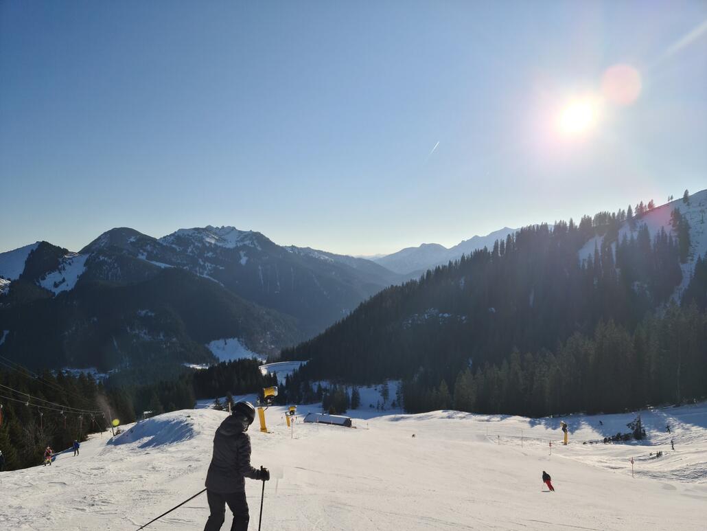Oberer Pistenteil am Osthang
