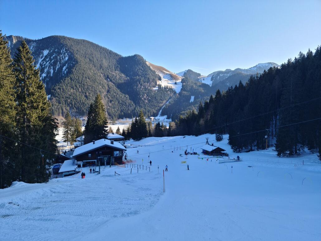 Talstationsbereich Kurvenlift