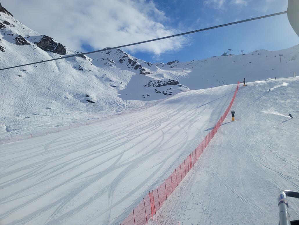 Extrem lecker aber leider abgesperrt, mit Mitarbeitern an der Strecke verteilt. Da riskiere ich mein Saison-Abo nicht :D