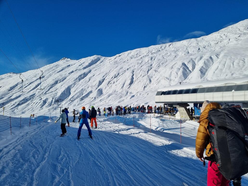Es hatte schon gut Wartezeiten den Vormittag