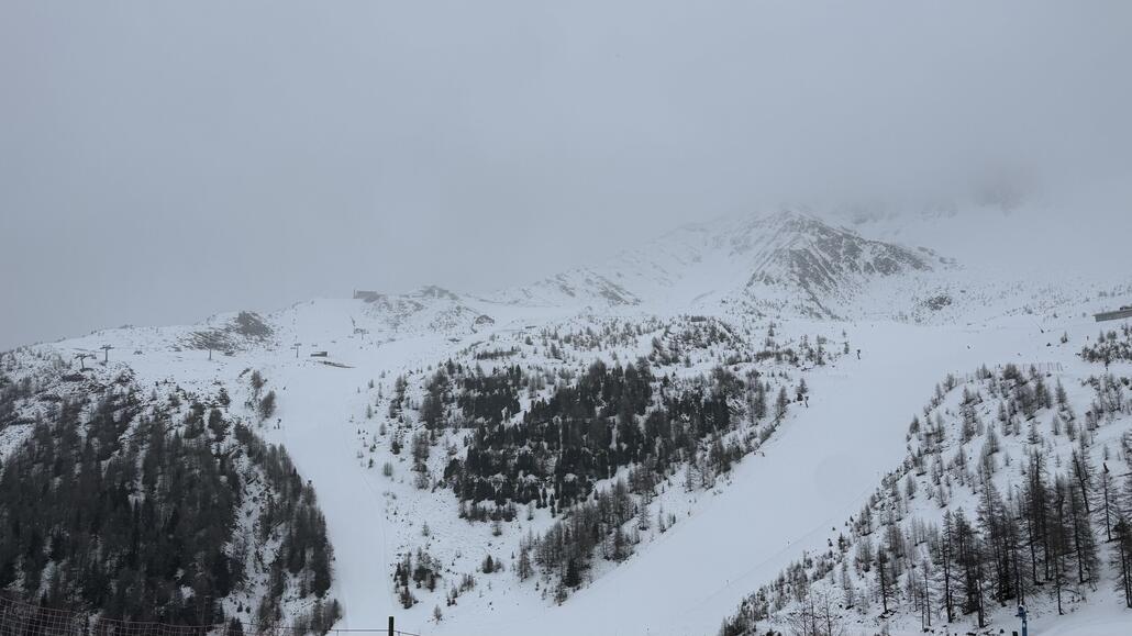 Blick auf den Cimaross - da sah man noch alles