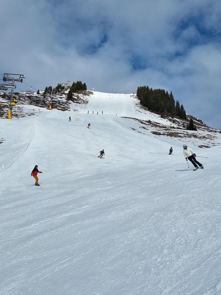 Am Hochalm 6er. Geht gut.