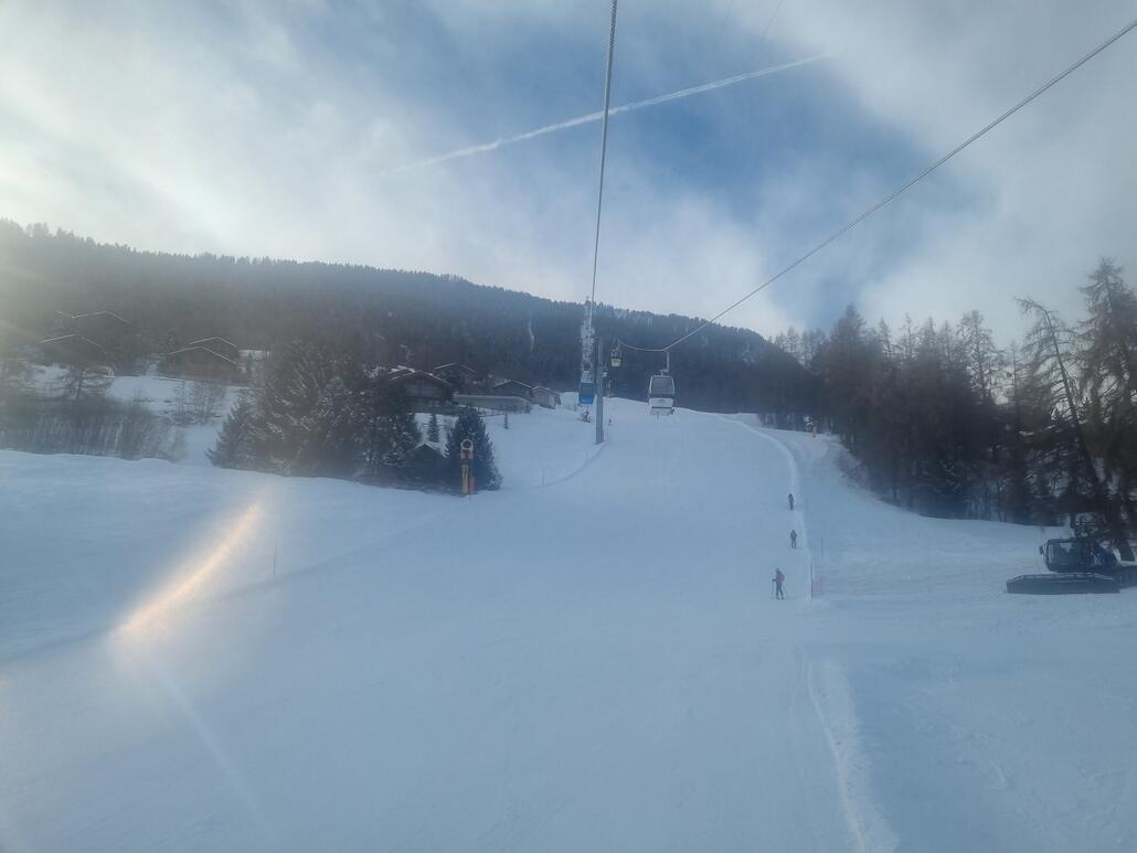 Talabfahrt Nendaz überzeugte dafür umso mehr. Leider jedoch noch um 10.30 mit Wartezeiten unten. Da habe ich mich verschätzt