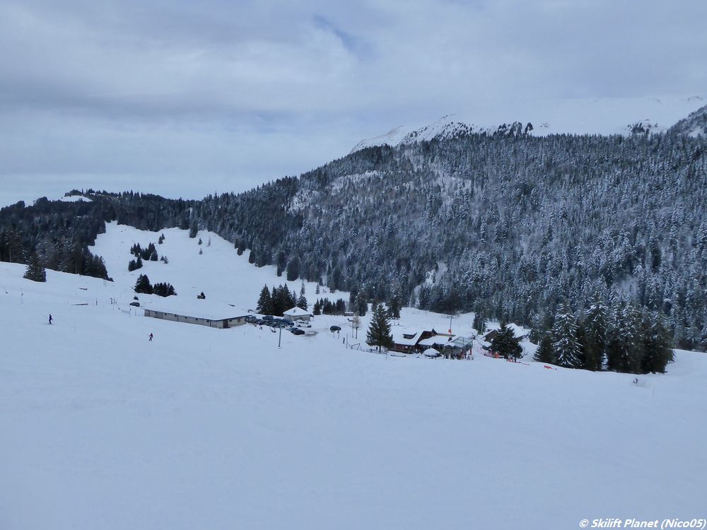 Blaue Piste Gros Niremont