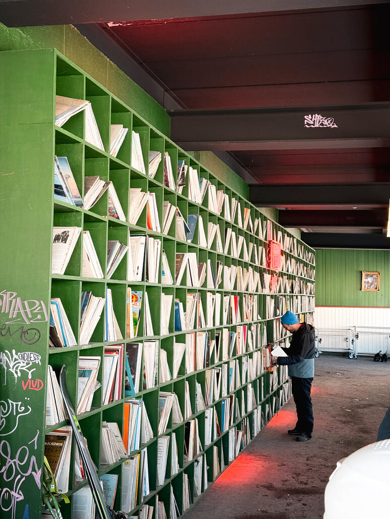 Das Galaaxy Gebäude auf dem Crap Sogn Gion finde ich echt genial. Auch wenn es langsam alt ist. Trotzdem ist hier alles ziemlich cool durchgestylt.