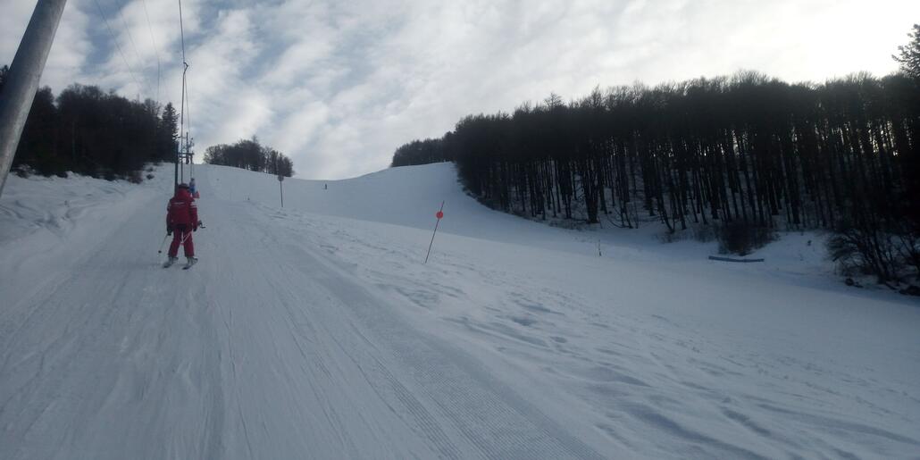Sieht man nicht so ganz gut, aber eine geniale Wellenbahn