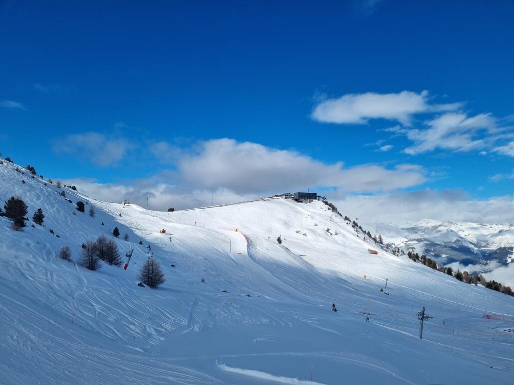 Kurz lockerte es auch mal auf zu Mittag